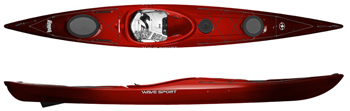 Wavesport Hydra Touring & Sea Play Kayak With Comfortable Seating System