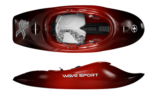 Wave Sport Project X Whitewater Playboat Cherry Bomb