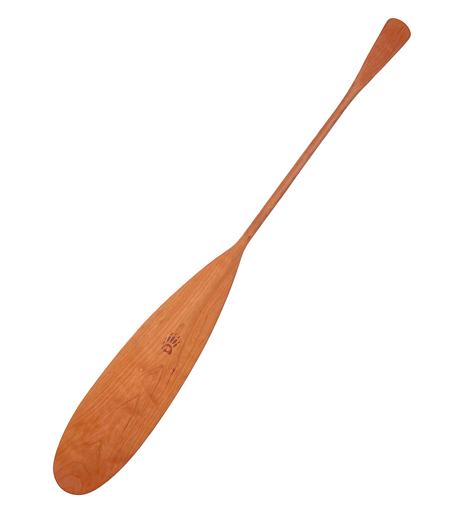 Badger Paddles Swifty High Volume Beavertail Bladed Cherry Wood Oiled Lightweight Open Canoe Paddle At Norfolk Canoes UK