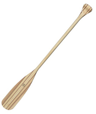 Enigma Key Wooden Open Canoe Beavertail Paddle 