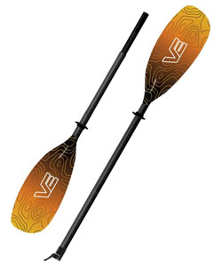 VE Glass Fara Carbon Shaft Split Touring Kayaking Paddle Sunrise Norfolk Canoes UK