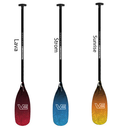 VE Offside Glass Lightweight Open Canoe Paddle 170cm Uncut Length With Carbon Or Glass Shaft Available At Norfolk Canoes UK