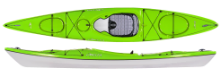 Delta Kayaks 12.10 Lightweight, Entry Level Touring Kayak Offering Great Stability and A Large Cockpit Lime Green