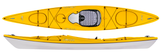 Delta Kayaks 12.10 a Lightweight, Day Touring Sit-In Kayak Saffron Yellow