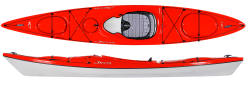Delta Kayaks 12 S An Easy To Move Lightweight Touring Sit Inside Kayak Cherry Red For Sale At Norfolk Canoes UK