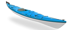 Delta Kayaks 15.5 GT Ultra Light Weight Touring Kayak For Bigger Paddlers Azure Blue For Sale At Norfolk Canoes UK