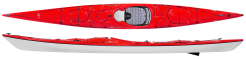Delta Kayaks 17 An Ultimate Performance Based Expedition Sea Touring Kayak A Lightweight Long Sea Kayak Cherry Red For Sale At Norfolk Canoes UK