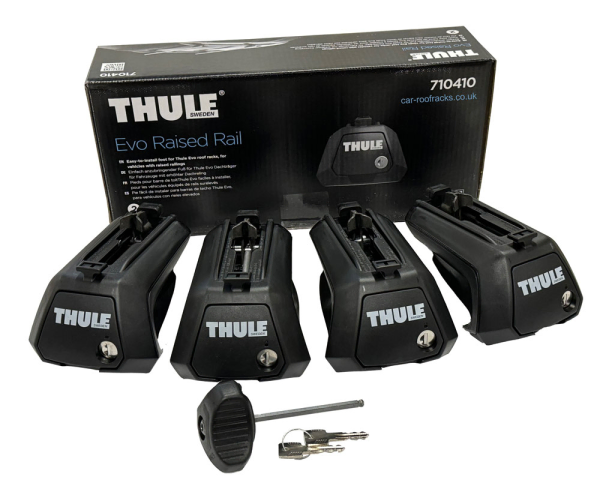 Thule Evo Raised Rail Foot Pack - 7104