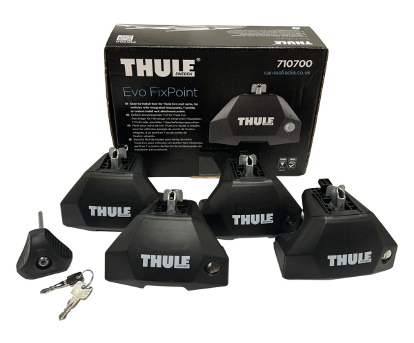 Thule Fixpoint Evo Foot Pack, Mounts Thule Evo Roof Racks To Fixpoint Mounting Vehicles