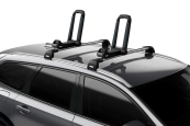 Thule 849 Hull A Port Aero Kayak Carrier Fitted To A Thule Car Roofrack