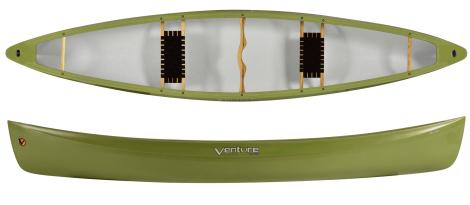 Venture Canoes Afon Cuiser Corelite Open Canoe Ideal For Whitewater or Touring Paddling Tandem or Solo For Sale At Norfolk Canoes UK
