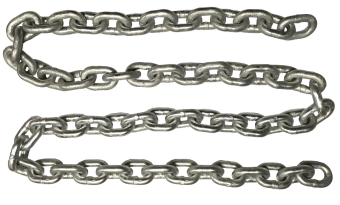 Galvanised Short Link Chain For Kayak/Canoe Anchor Set Ups, Safe For Saltwater & Freshwater Use