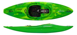 Dagger Axiom 6.9 Kids Whitewater Sit In Whitewater Kayak Green Smoke