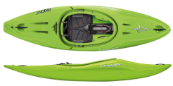 Dagger Axiom 6.9 Childrens Starter Whitewater Kayak In Lime