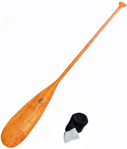 Badger Paddles La Bonga Oiled Beaver Tail Shallow Waters Style Open Canadian Canoe Paddle With An Oiled Finish For Sale At Norfolk Canoes