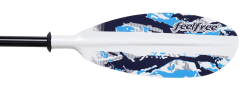 Feelfree Camo Angler Blue Camo Kayak Paddle Fibreglass Shaft 2 Piece For Sale At Norfolk Canoes