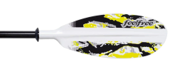 Feelfree Camo Angler Kayak Paddle Fibreglass Shaft 240cm Lime Camo For Sale At Norfolk Canoes