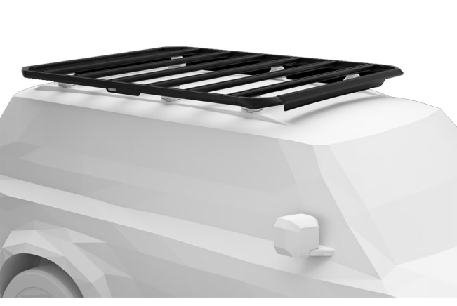 Thule Caprock - XXL The Biggest Roof Platform Perfect For Cargo Mounting, Roof Tents & Luggage When Off Roading or Adventure Camping Off The Grid For Sale At Norfolk Canoes UK