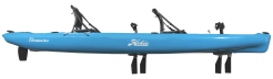 Hobie Kayaks Compass Duo Tandem Pedal Drive kayak in Glacier Blue For Sale At Norfolk Canoes The UK Hoibe Importer