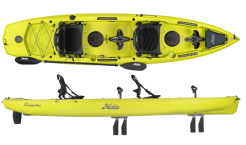 Hobie Kayaks Compass Duo Tandem Pedal Mirage Drive Sit On Top Kayak