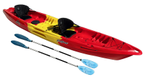 Feelfree Corona Tandem Sit On Top Kayak For 2 People On Sale In A Cheap Package  At Norfolk Canoes UK