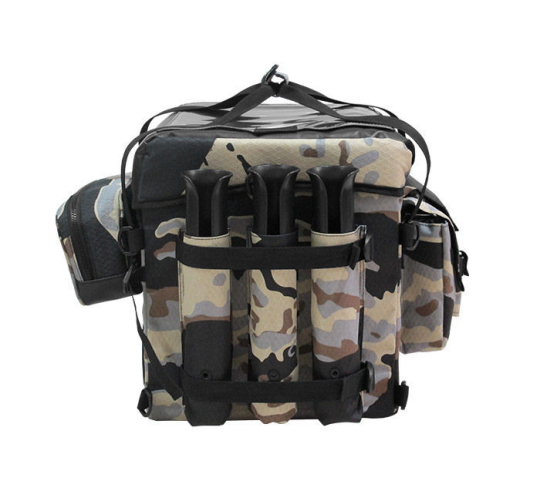 Rod Holders on the Feelfree Crate Bag