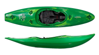 Playful Whitewater, River Running Creek Kayak With A Planing Hull And Low Volume Stern