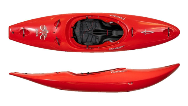 High Rocker, High Volume Modern Creeker With A Low Volume Playful Stern For Creeking & River Running