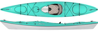 Delta Kayaks 12 S Lightweight, Short, Small Touring Kayak On Sale AT Norfolk Canoes In Limited Edition Coastal Teal