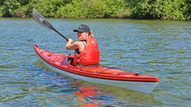 Delta Kayaks 15.5 GT - Lightweight, Efficient & Easy To Paddle Touring Kayak