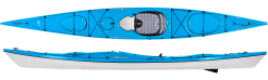 Delta Kayaks 15 S - Azure Blue Lightweight, Fast Touring Kayaks On Sale At Norfolk Canoes