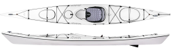 Delta Kayaks 15 S Arctic White Lightweight Fast Touring Kayaks For Sale At Norfolk Canoes 