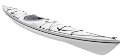 Delta Kayaks 15.5 GT Arctic White A Lightweight Touring Kayak For Larger Paddlers On Sale At Norfolk Canoes 