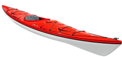 Delta Kayaks 15.5 GT Lightweight Touring Kayak For Larger Paddlers On Sale At Norfolk Canoes In Cherry Red 