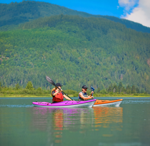 Delta Kayaks 12S Lightweight Touring Kayaks On The Water At Norfolk Canoes 