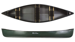 Old Town Discovery 133 Short Stable Family Open Canoe - Green