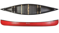 Old Town Discovery 158 & 169 Open Canoe Ideal For Family Paddling Red