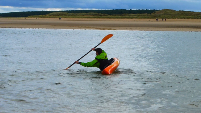 Riot Edge 11 Quick & Comfortable Day Touring Stable Kayak On The Water