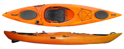 Riot Enduro 12, stable touring kayak for larger paddlers wanting to enjoy a day out or occasional overnight trip