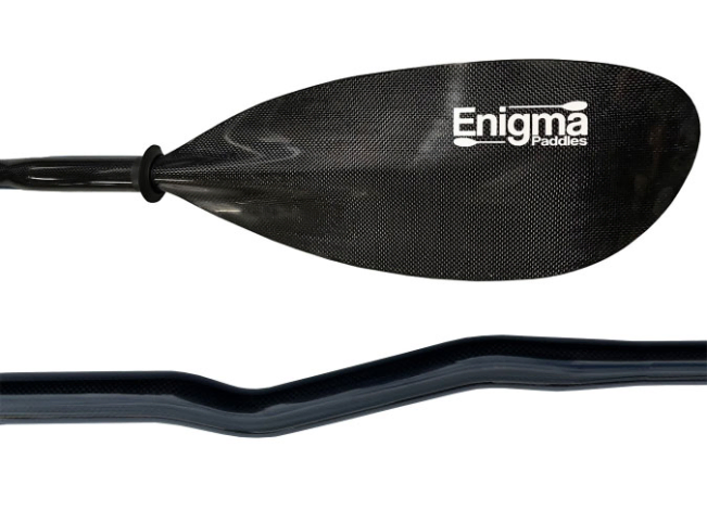Enigma Code Carbon Bent Shaft Foam Cored Lightweight Performance Sea Touring Kayak Paddle On Sale
