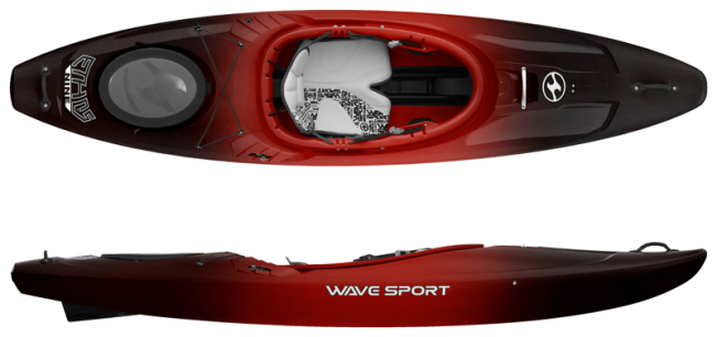 WaveSport Ethos Crossover Kayak Black Ice Colour & Whiteout Spec