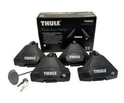 Thule 7105 Evo Clamp Foot Pack, fits vehicles without factory mounting points, fitting kit required