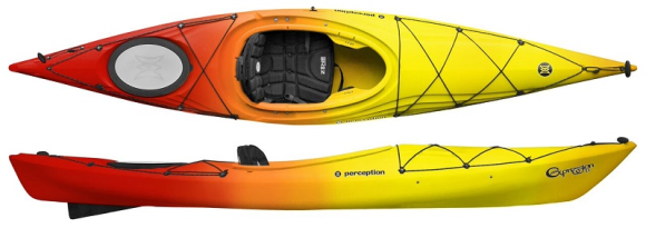 Perception Expression 11 DLX Lightweight Short Best Selling Touring Kayak