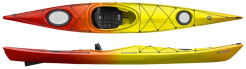 perception Expression 14 & 15 Touring Kayak For Lakes And Rivers Sunset Colour
