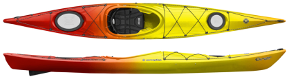 Perception Expression 14 & 15 Touring Kayak With DLX Seating System.