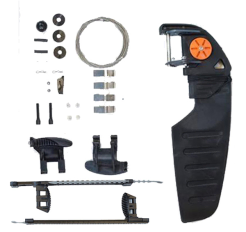 Feelfree Beavertail Rudder Kit For V2 Feelfree Fishing Kayaks & 3Waters Big Fish 105 & 120 Fishing Kayaks