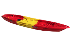 Feelfree Corona Large Sit On Top Kayak For Bigger Paddlers Red/Yellow/Red On Sale In A Package Deal At Norfolk Canoes 
