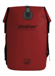 Padded Back Pack Style Dry Bag, 60 Litres, With Roll Top Closure