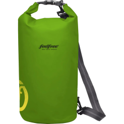 Feelfree 30 Litre Dry Tube, Lime Vinyl Dry Bag With Roll Top Closure