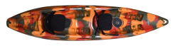 Feelfree Gemini Sport Family Tandem Sit On Top Kayak Red Camo Fire Camo Limited Edition Colour